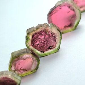 Watermelon Tourmaline Slice: Brazilian Tourmaline Polished Specimen