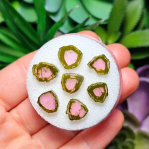 Watermelon Tourmaline Slice - Watermelon Tourmaline Crystal - Watermelon Tourmaline - Tourmaline Slice - Watermelon Tourmaline Specimen Watermelon Tourmaline Slice - Watermelon Tourmaline Crystal - Watermelon Tourmaline - Tourmaline Slice - Watermelon Tourmaline Specimen