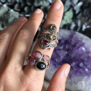 Watermelon Tourmaline Ring Watermelon Tourmaline Ring