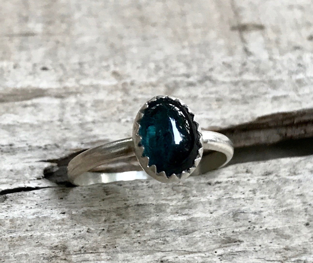 Elegant Oval Watermelon Tourmaline Solitaire Sterling Silver Ring | Choose Your Stone | Made To Order | Tourmaline Ring | Engagement Ring