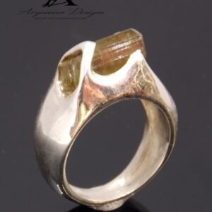 One-of-a-kind Watermelon Tourmaline Sterling Silver Ring, Size 8.5 One-of-a-kind Watermelon Tourmaline Sterling Silver Ring, Size 8.5