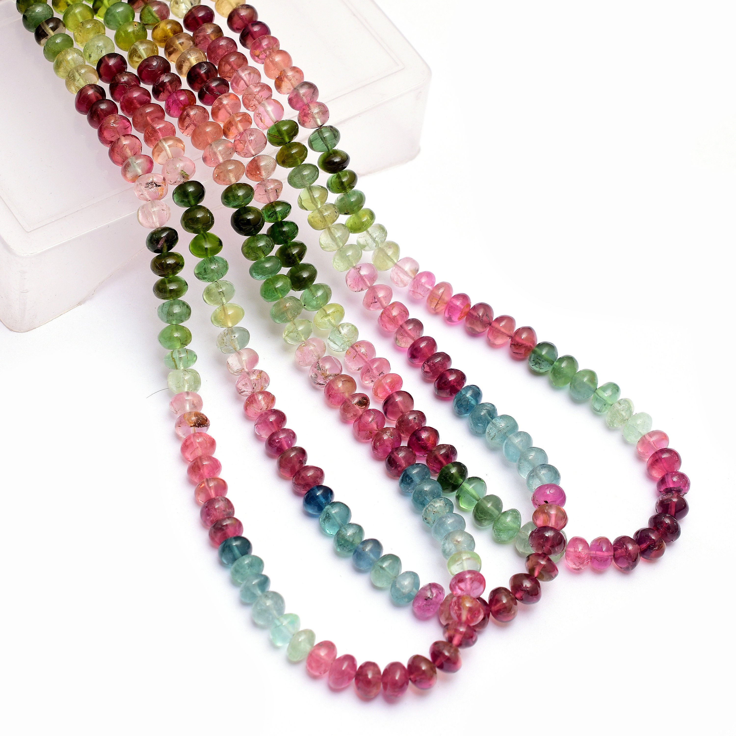 Aaa+ Multi Tourmaline 6mm-7mm Smooth Rondelle Beads, 17inch Strand, Natural Watermelon Tourmaline Precious Gemstone Loose Beads For Jewelry Aaa+ Multi Tourmaline 6mm-7mm Smooth Rondelle Beads, 17inch Strand, Natural Watermelon Tourmaline Precious Gemstone Loose Beads For Jewelry