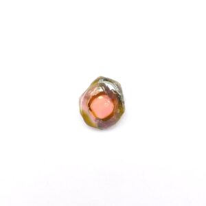 2.70 Ct, Natural Watermelon Tourmaline Slice, 10.50x9 Mm, Loose Gemstone, Tourmaline For Making Jewelry