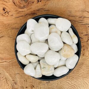 White Jade Tumbled Stone - Polished White Jade Tumble - Natural White Jade Crystal Tumblestone - Boulder Rock Smooth Round White Jade Tumbled Stone - Polished White Jade Tumble - Natural White Jade Crystal Tumblestone - Boulder Rock Smooth Round