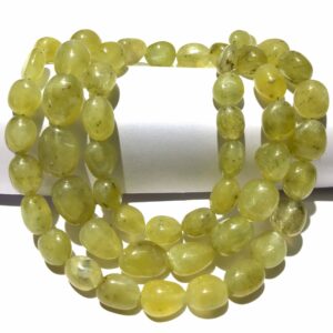 Natural Wonder Yellow Sapphire Smooth Nuggets 28 Inch Yellow Sapphire Smooth Polished Beads 8mm To 12mm Yellow Sapphire Nuggets Gems Beads