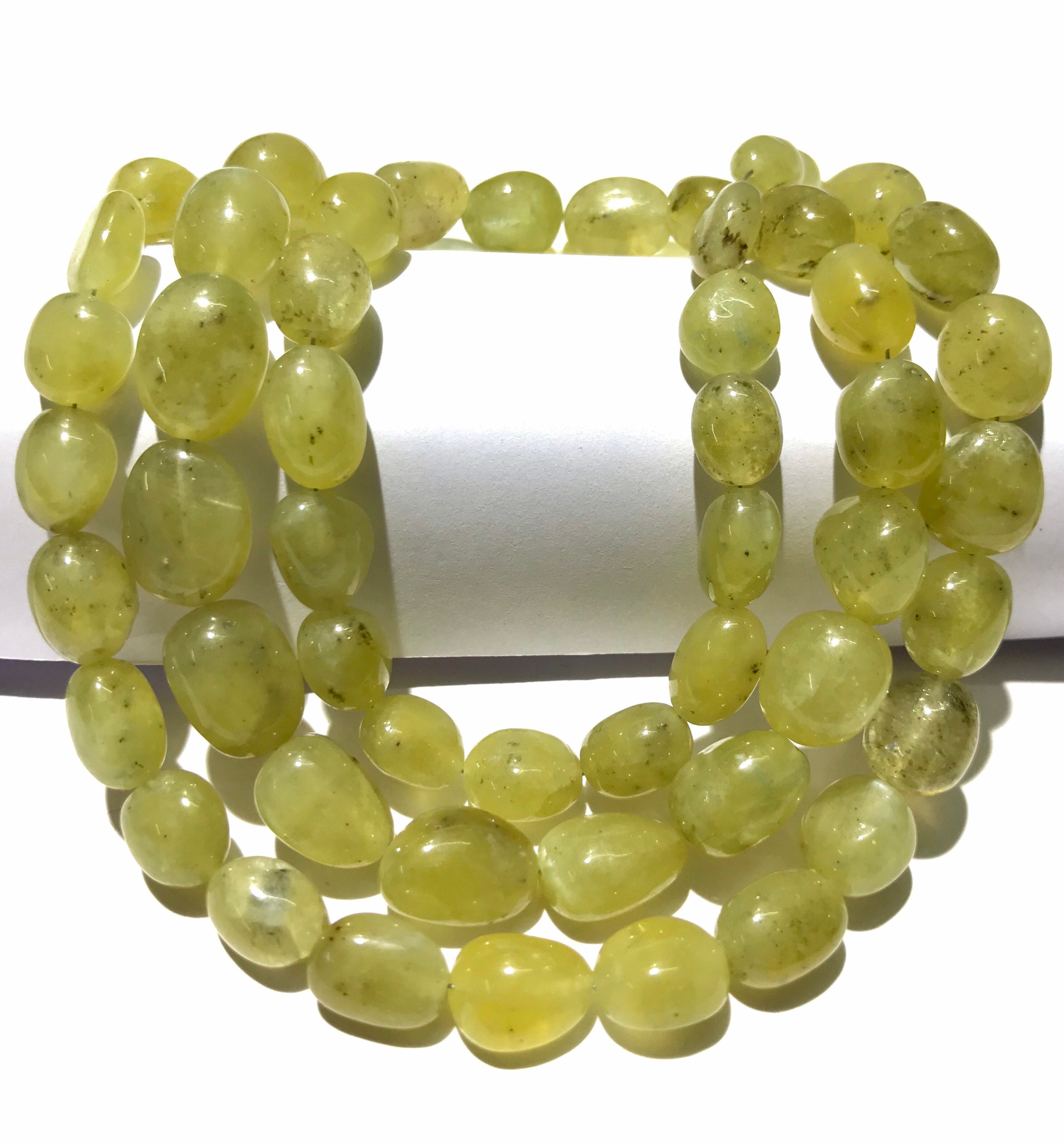 Natural Wonder Yellow Sapphire Smooth Nuggets 28 Inch Yellow Sapphire Smooth Polished Beads 8mm To 12mm Yellow Sapphire Nuggets Gems Beads