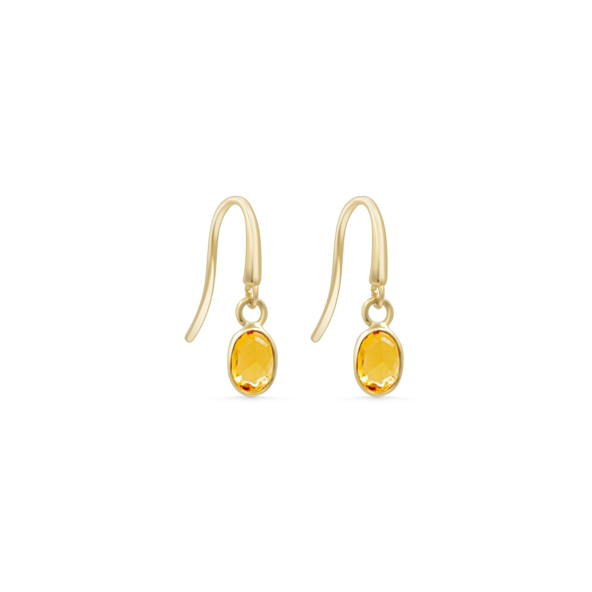 14k Yellow Sapphire Drop Earrings – Solid 14k Gold, Tiny Sapphire Dangle, September Birthstone, Minimal Gold Earrings, Dainty Gemstone 14k Yellow Sapphire Drop Earrings – Solid 14k Gold, Tiny Sapphire Dangle, September Birthstone, Minimal Gold Earrings, Dainty Gemstone