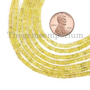2.5-3.5mm Yellow Sapphire Briolette Beads, Sapphire Faceted Rondelle Beads, Sapphire Faceted, Sapphire Rondelle Beads, Sapphire Gemstone 2.5-3.5mm Yellow Sapphire Briolette Beads, Sapphire Faceted Rondelle Beads, Sapphire Faceted, Sapphire Rondelle Beads, Sapphire Gemstone