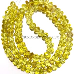 Aaaa+ Songea Sapphire Beads Tanzania Yellow Sapphire Gemstone Beads 6/8mm Sapphire Faceted Rondelle Beads Faceted Sapphire Jewellery Beads Aaaa+ Songea Sapphire Beads Tanzania Yellow Sapphire Gemstone Beads 6/8mm Sapphire Faceted Rondelle Beads Faceted Sapphire Jewellery Beads