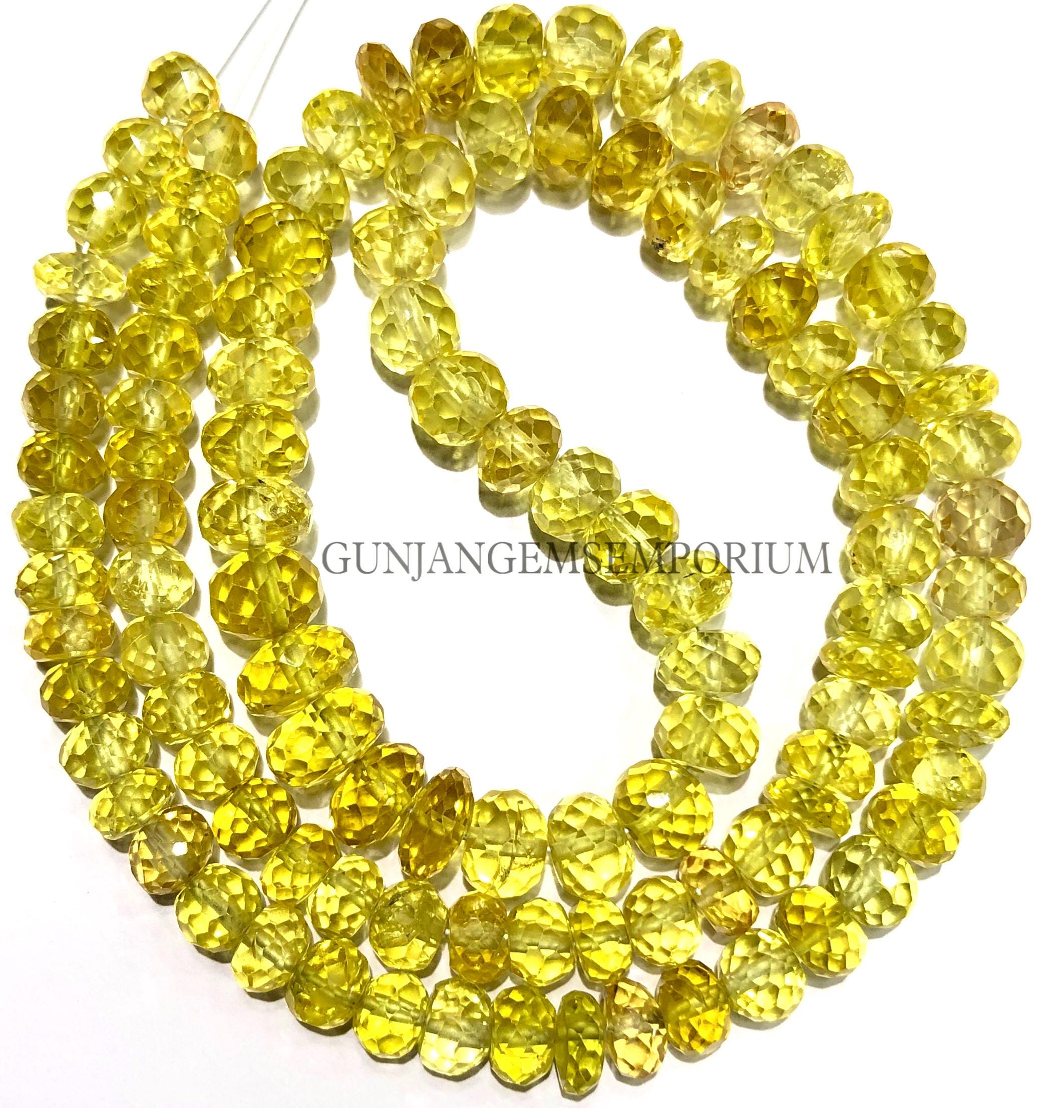 Aaaa+ Songea Sapphire Beads Tanzania Yellow Sapphire Gemstone Beads 6/8mm Sapphire Faceted Rondelle Beads Faceted Sapphire Jewellery Beads Aaaa+ Songea Sapphire Beads Tanzania Yellow Sapphire Gemstone Beads 6/8mm Sapphire Faceted Rondelle Beads Faceted Sapphire Jewellery Beads
