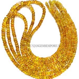 Extremely Rare Golden Sapphire Beads Aaaa+ Beautiful Golden Yellow Sapphire Gemstone Beads 4/5mm Faceted Sapphire Rondelle Beads Jewellery Extremely Rare Golden Sapphire Beads Aaaa+ Beautiful Golden Yellow Sapphire Gemstone Beads 4/5mm Faceted Sapphire Rondelle Beads Jewellery