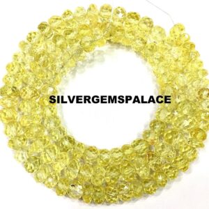 Extremely Rare~Yellow Sapphire Faceted Beads Yellow Sapphire Rondelle Beads Strand 6/7mm Rondelle Gemstone Beads Jewelry Making Beads. Extremely Rare~Yellow Sapphire Faceted Beads Yellow Sapphire Rondelle Beads Strand 6/7mm Rondelle Gemstone Beads Jewelry Making Beads.