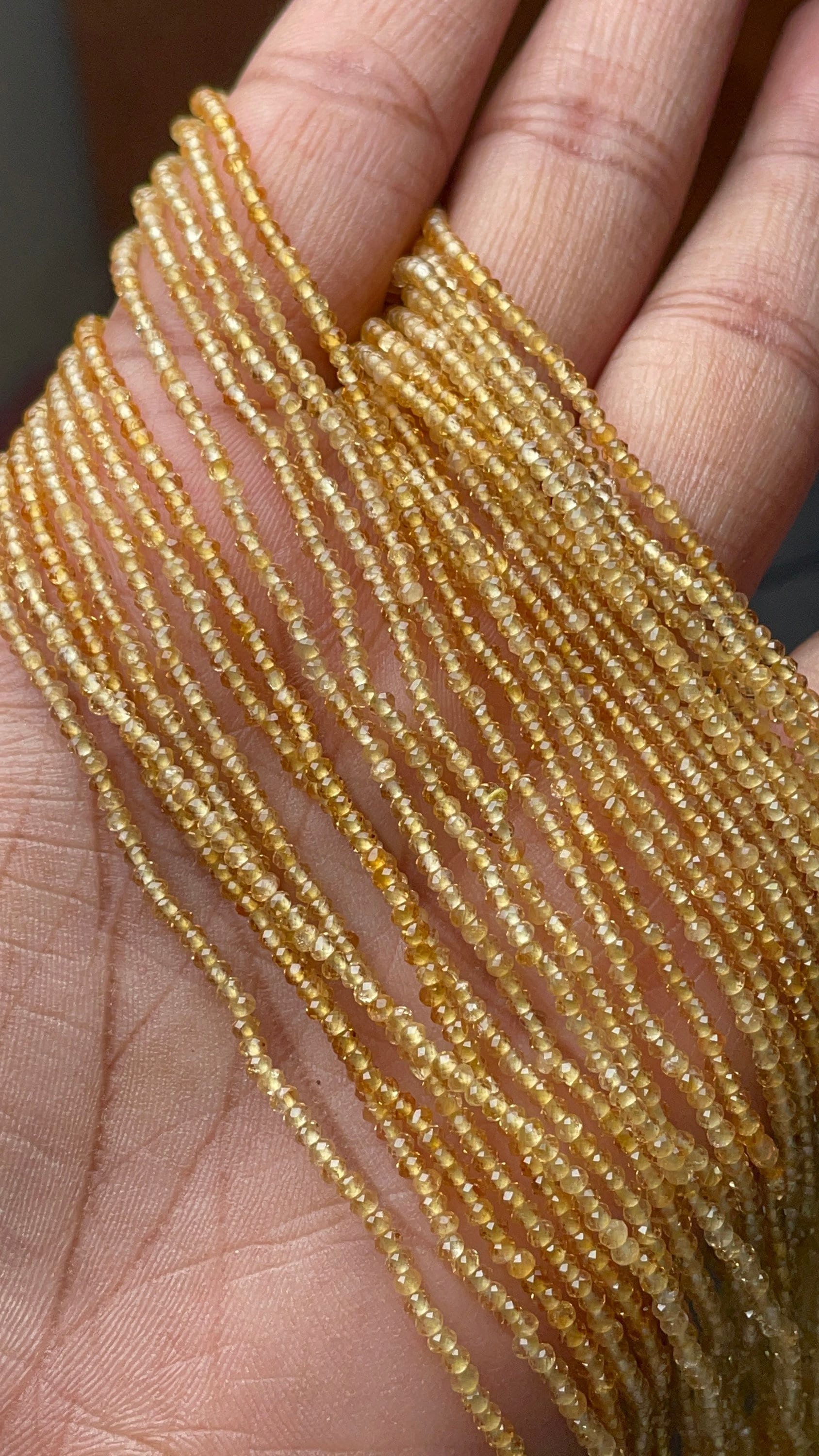 New Brand- Natural Yellow Sapphire Micro Faceted Rondelle Gemstone Beads, 2mm Loose Tiny Small Beads, 13 Inches Jewelry Making Beads New Brand- Natural Yellow Sapphire Micro Faceted Rondelle Gemstone Beads, 2mm Loose Tiny Small Beads, 13 Inches Jewelry Making Beads