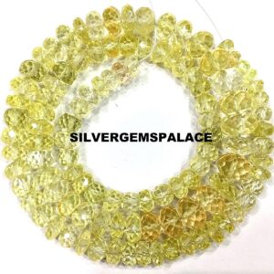 Rare Light Yellow Sapphire Faceted Beads Strand 5/8mm Graduated Rondelle Beads Faceted Sapphire Gemstone Beads Jewelry Making Rondelle Beads Rare Light Yellow Sapphire Faceted Beads Strand 5/8mm Graduated Rondelle Beads Faceted Sapphire Gemstone Beads Jewelry Making Rondelle Beads