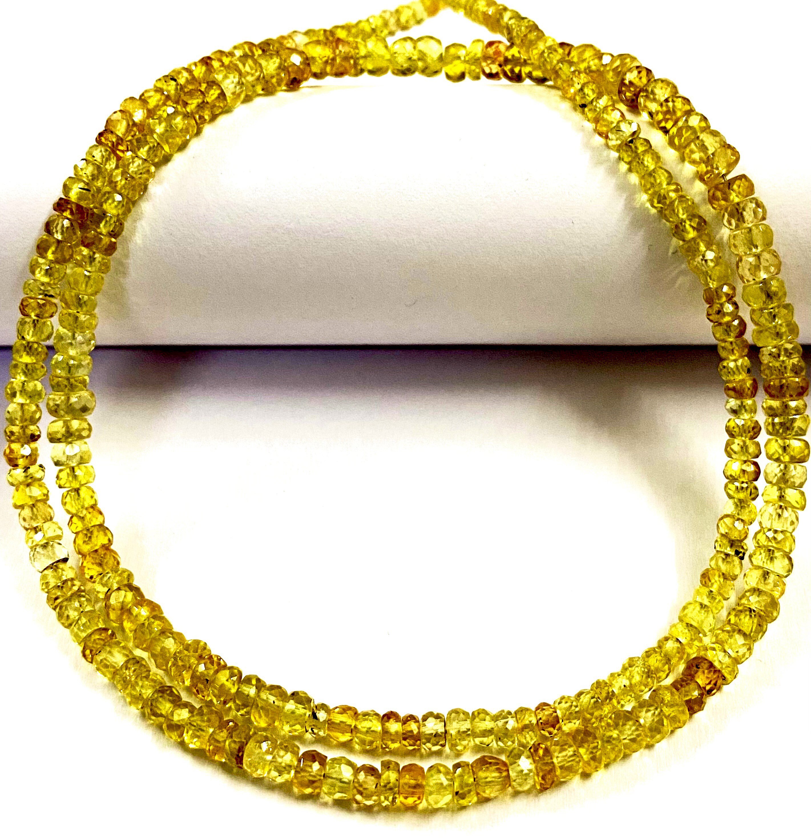 Sparkling~aaaa++ Yellow Songea Sapphire Faceted Rondelle Beads 4-5 Yellow Sapphire Micro Cut Faceted Beads Yellow Sapphire Rondelle Beads