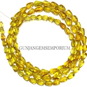 Aaaa+ Songea Yellow Sapphire Smooth Beads Extremely Rare Deep Warm Yellow Sapphire Drops Straight Drilled Smooth Teardrops Beads 19” String Aaaa+ Songea Yellow Sapphire Smooth Beads Extremely Rare Deep Warm Yellow Sapphire Drops Straight Drilled Smooth Teardrops Beads 19” String