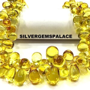 AAAA+ Rare Yellow Sapphire Smooth Drops Briolettes Yellow Sapphire Drops Beads Smooth Yellow Sapphire Gemstone Beads Jewelry Making Beads. AAAA+ Rare Yellow Sapphire Smooth Drops Briolettes Yellow Sapphire Drops Beads Smooth Yellow Sapphire Gemstone Beads Jewelry Making Beads.