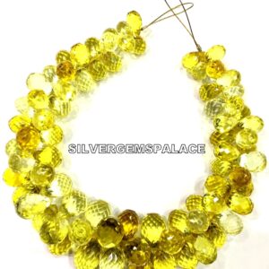 AAAA+ Rare Yellow Sapphire Faceted Teardrop Beads Sapphire Drops Briolettes Yellow Sapphire Gemstone Beads Strand Jewelry Making Drops Beads AAAA+ Rare Yellow Sapphire Faceted Teardrop Beads Sapphire Drops Briolettes Yellow Sapphire Gemstone Beads Strand Jewelry Making Drops Beads