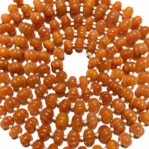 Extremely Beautiful~~mud-yellow Sapphire Carved Melon Shape Beads 46 Inch Long Yellow Sapphire Carving Beads Wonder Yellow Sapphire Gem Bead Extremely Beautiful~~mud-yellow Sapphire Carved Melon Shape Beads 46 Inch Long Yellow Sapphire Carving Beads Wonder Yellow Sapphire Gem Bead