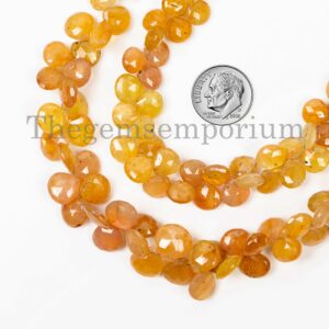 Yellow Sapphire Faceted Heart Beads, 8x8-9x10mm Heart Shape Gemstone Beads,natural Yellow Color Beads,loose Heart Gemstone Beads For Jewelry Yellow Sapphire Faceted Heart Beads, 8x8-9x10mm Heart Shape Gemstone Beads,natural Yellow Color Beads,loose Heart Gemstone Beads For Jewelry