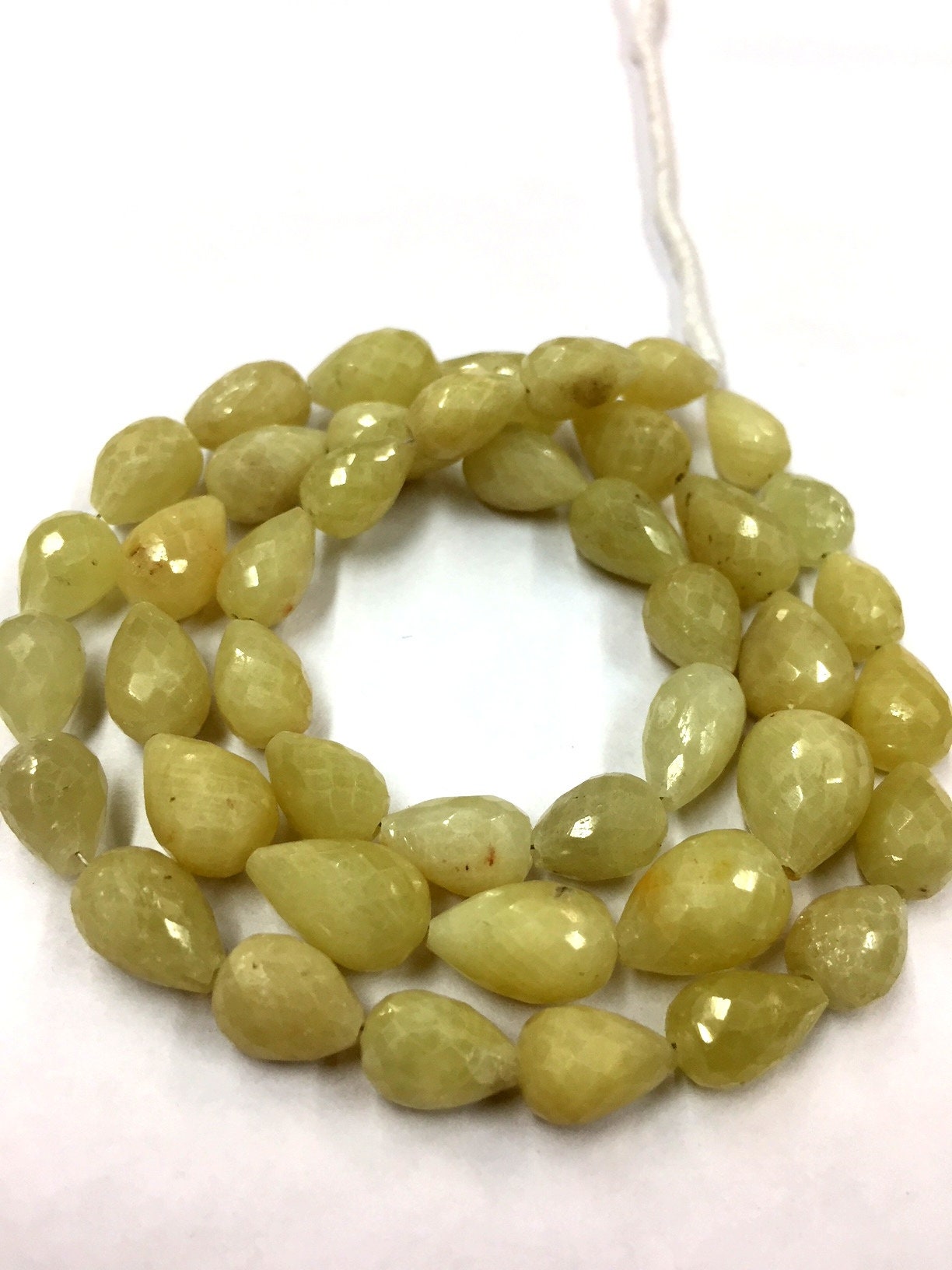 Natural Yellow Sapphire Faceted Teardrop Beads Sapphire Teardrop Shape Yellow Sapphire Gemstone Beads 18" Strand Natural Yellow Sapphire Faceted Teardrop Beads Sapphire Teardrop Shape Yellow Sapphire Gemstone Beads 18" Strand