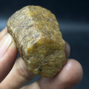 Natural Yellow Sapphire Raw Tower, 452 Ct Crystal Specimen Natural Yellow Sapphire Raw Tower, 452 Ct Crystal Specimen