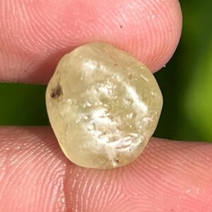 Raw Yellow Sapphire: Untreated September Birthstone, 8.05 Carat