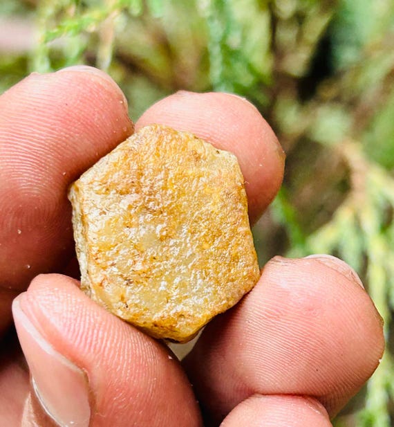 Very Rare Record Keper Yellow Sapphire Rough Crystal Natural Untreated Sapphire Specimen Birthstone Gemstone. 35crt Very Rare Record Keper Yellow Sapphire Rough Crystal Natural Untreated Sapphire Specimen Birthstone Gemstone. 35crt