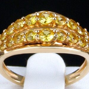 Yellow Sapphire 14k Gold Ring