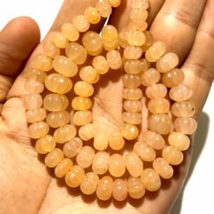 Aaa+ Rare~wonder Yellow Sapphire Gemstone Beads Yellow Sapphire Carved Melons Yellow Sapphire Pumpkin Beads Yellow Sapphire Carved Rondelles Aaa+ Rare~wonder Yellow Sapphire Gemstone Beads Yellow Sapphire Carved Melons Yellow Sapphire Pumpkin Beads Yellow Sapphire Carved Rondelles