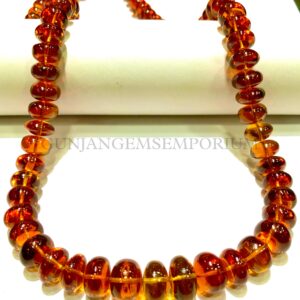 Rare~~aaaa+ Padparadscha Yellow Sapphire Beads~~gorgeous Padparadscha Sapphire Smooth Rondelle Beads 10-13mm Wholesale 22” Sapphire Strand