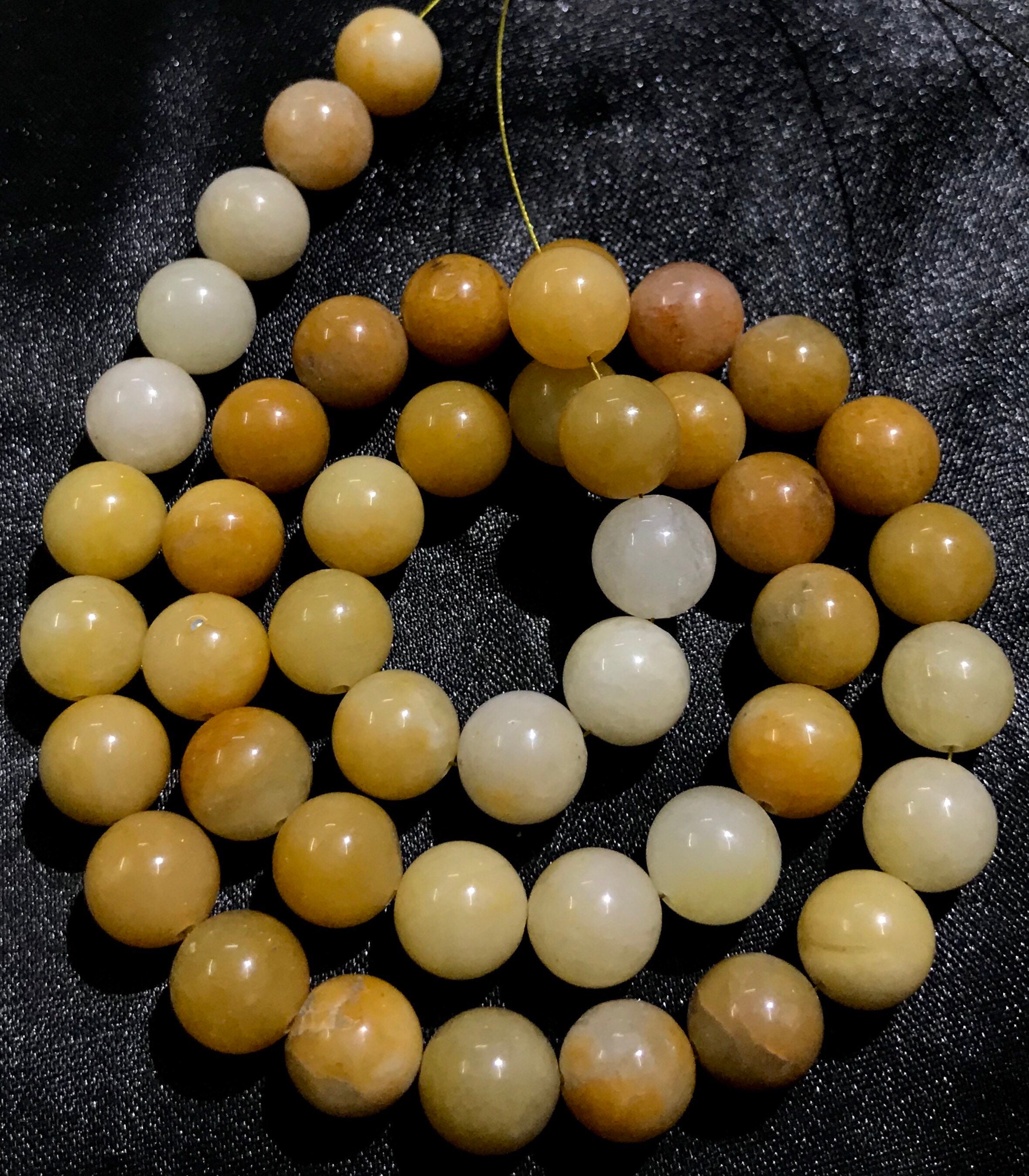 Aaa+ 10mm Yellow Wonder Sapphire Smooth Round Shape Gemstone Beads/22” Yellow Sapphire Smooth Balls/yellow Sapphire 10mm Spheres/shaded Bead Aaa+ 10mm Yellow Wonder Sapphire Smooth Round Shape Gemstone Beads/22” Yellow Sapphire Smooth Balls/yellow Sapphire 10mm Spheres/shaded Bead