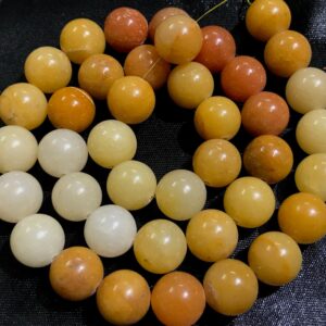 Aaa+ 12mm Yellow Wonder Sapphire Smooth Round Shape Gemstone Beads/18” Yellow Sapphire Smooth Balls/yellow Sapphire 12mm Spheres/shaded Bead Aaa+ 12mm Yellow Wonder Sapphire Smooth Round Shape Gemstone Beads/18” Yellow Sapphire Smooth Balls/yellow Sapphire 12mm Spheres/shaded Bead