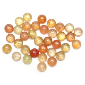 Natural Yellow Sapphire Smooth Round Loose Gemstone, 7 Mm, Yellow Sapphire Jewelry Handmade Gift For Women, Set Of 35 Pieces Natural Yellow Sapphire Smooth Round Loose Gemstone, 7 Mm, Yellow Sapphire Jewelry Handmade Gift For Women, Set Of 35 Pieces