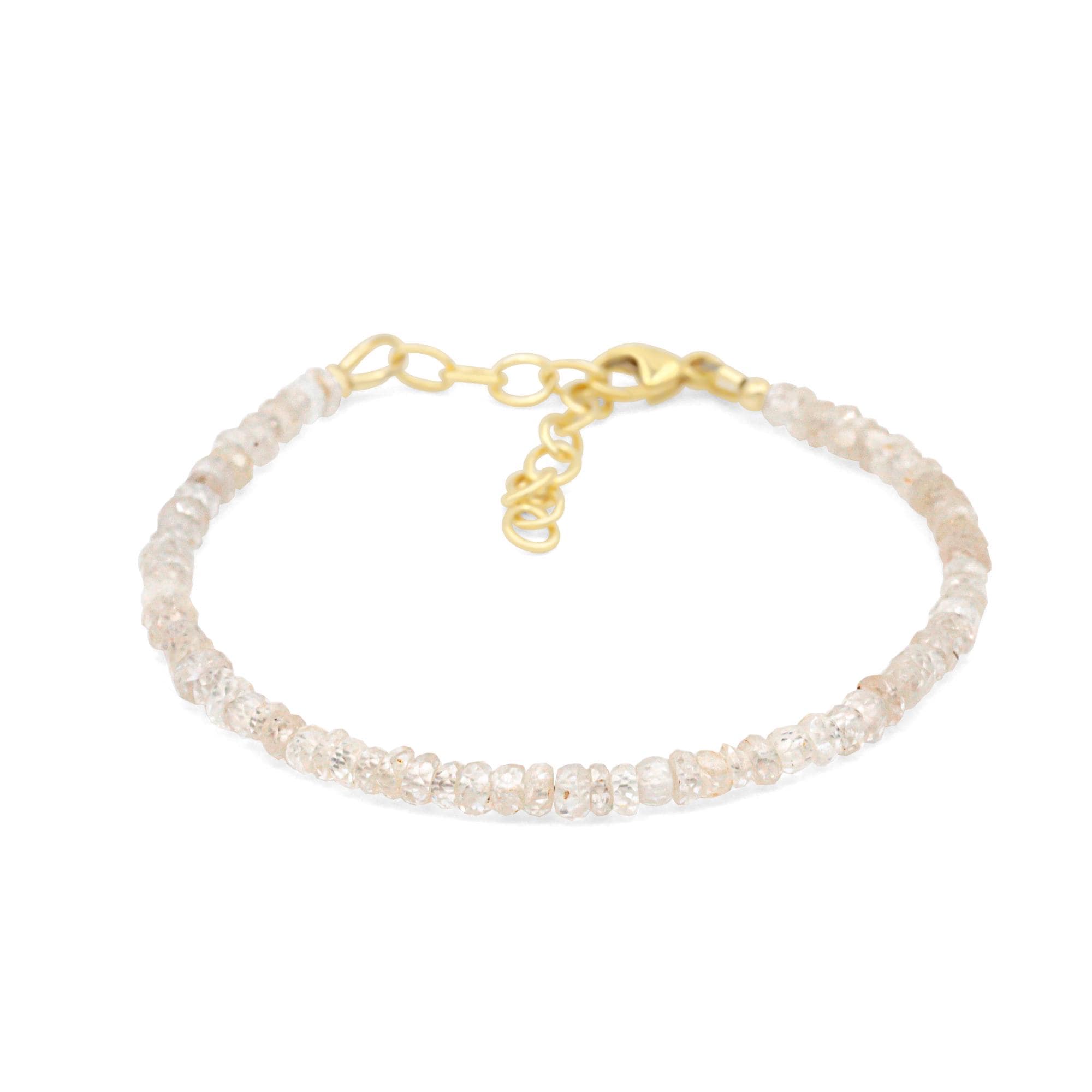 Natural Zircon Bracelet • Faceted Zircon Gemstone Bracelet • Adjustable Layering Bracelet • Handmade In Vancouver Natural Zircon Bracelet • Faceted Zircon Gemstone Bracelet • Adjustable Layering Bracelet • Handmade In Vancouver