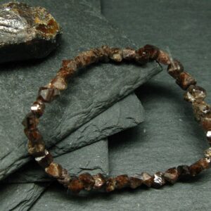 Rare Zircon Genuine Bracelet ~ 7 Inches ~ 6mm Crystal Beads Rare Zircon Genuine Bracelet ~ 7 Inches ~ 6mm Crystal Beads