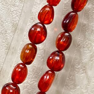 Aaa++ Extremely Gorgeous~fire Orange Zircon Smooth Nuggets Natural Orange Color Zircon Nuggets Shape Beads Juicy Orange Zircon Gemstone Bead