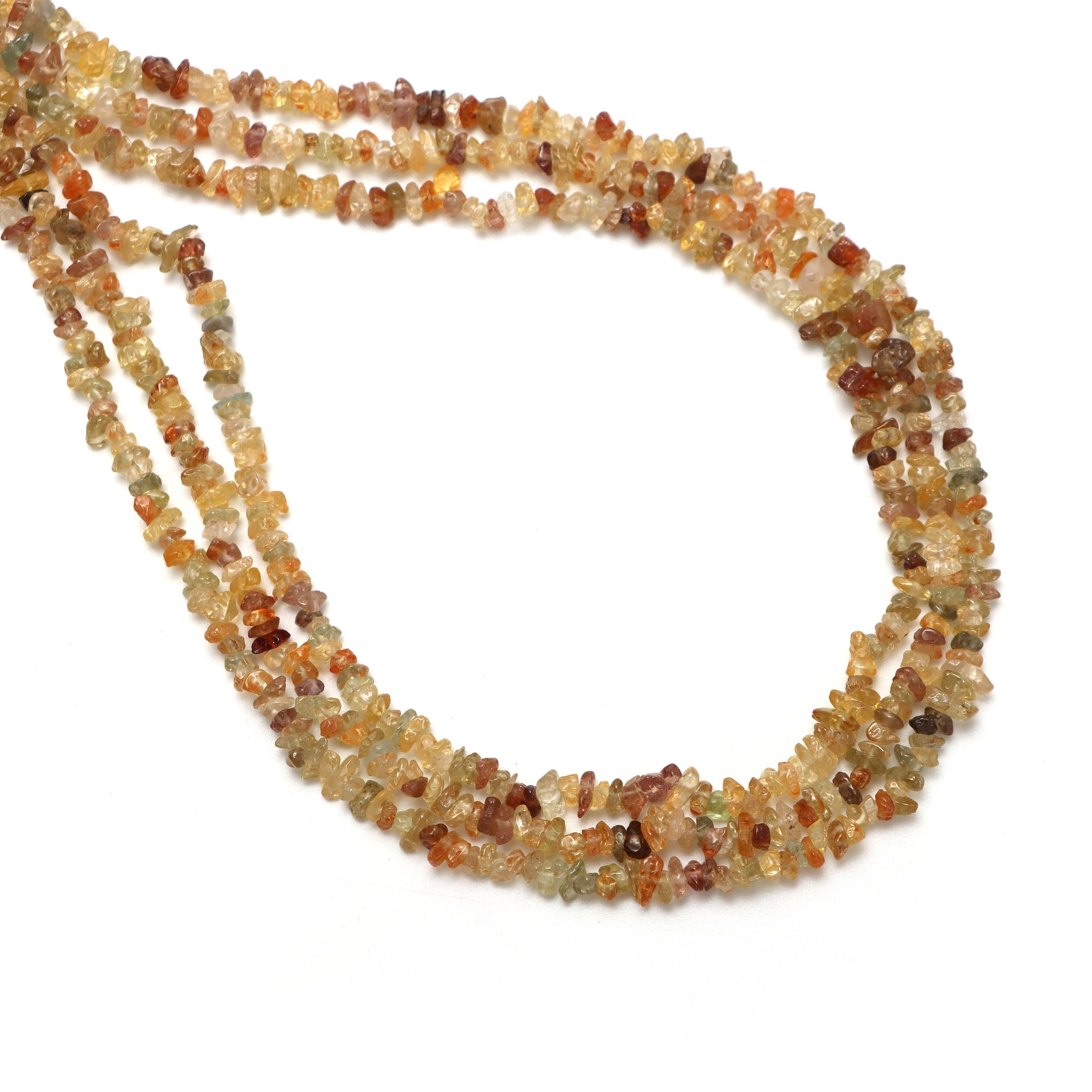Golden Zircon Smooth Chips Beads, 3x4 Mm To 4x5 Mm, Zircon Jewelry Making Beads, Handmade Jewelry, 35 Inches Full Strand, Price Per Strand