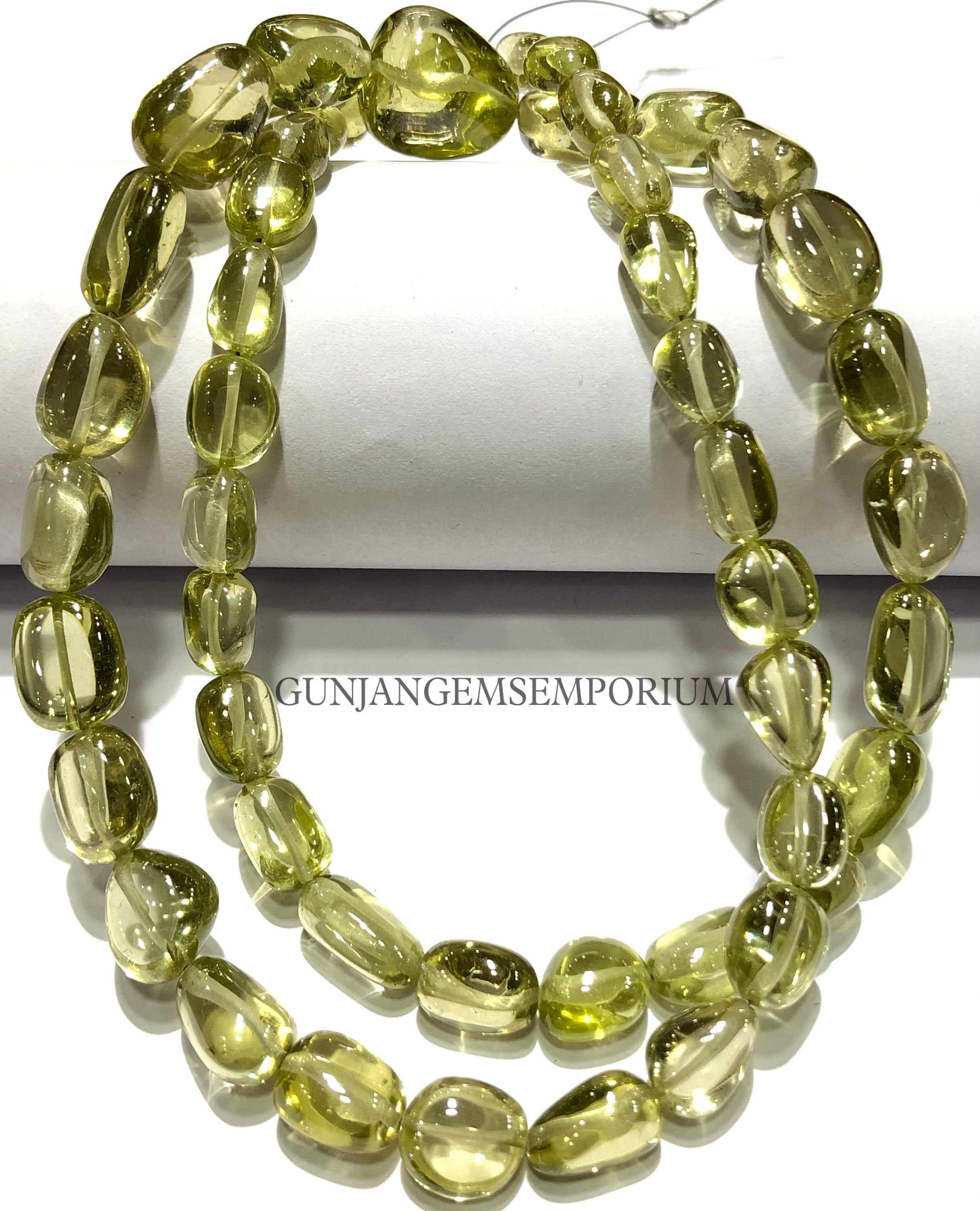 Gorgeous Light Green Zircon~aaa+ Quality~~green Zircon Smooth Nuggets Shape Beads Smooth Zircon Beads Zircon Nuggets Zircon Gemstone Jewelry