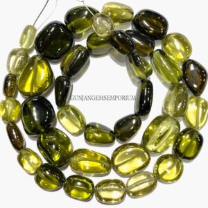 Green Zircon Smooth Nuggets~~aaa+ Quality~~zircon Nuggets Shape Beads Multi Green Zircon Gemstone Beads Smooth Zircon Jewelry Zircon Stones