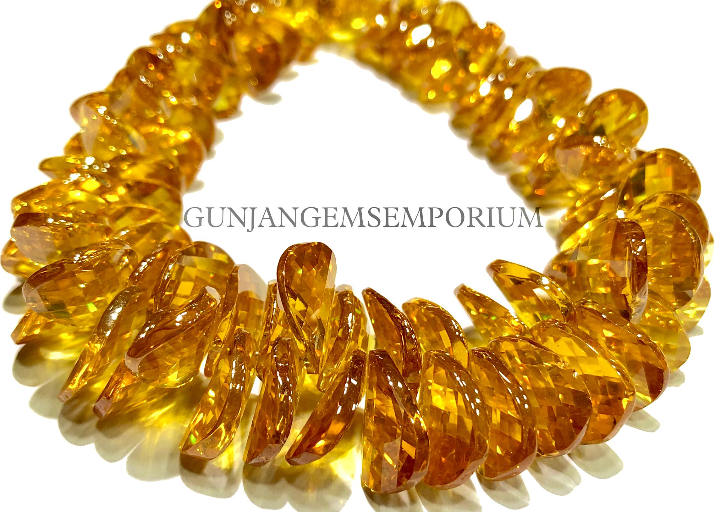Yellow Zircon Fancy Carved Chips Shape Beads Aaaa Quality Rare Zircon Beads Designer Zircon Faceted Chips Beads 10” Zircon Gemstone Jewelry