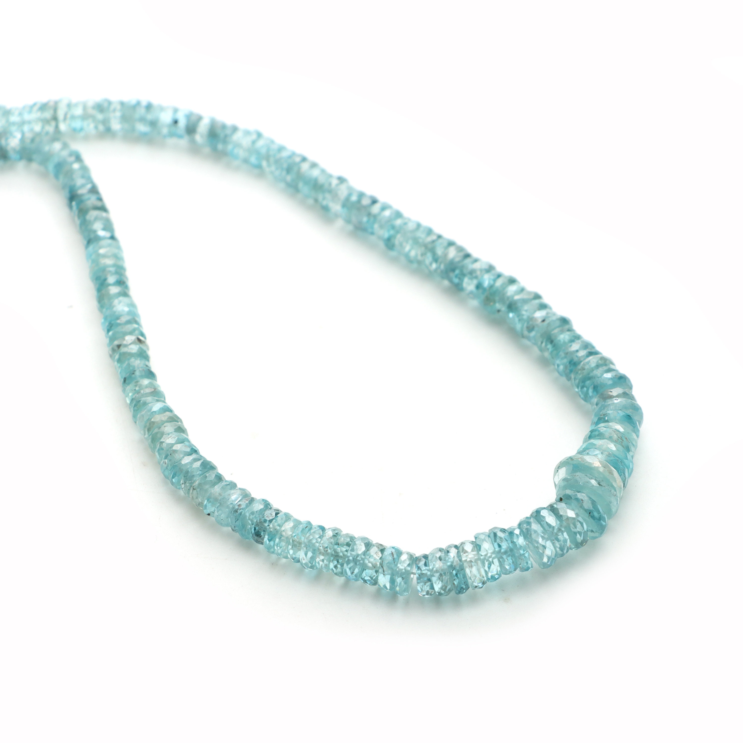 Zircon Faceted Tyre Beads, 4 Mm To 9.5 Mm, Zircon Jewelry Making Beads, Faceted Zircon Tyre Beads,  21 Inches Strand, Price Per Strand