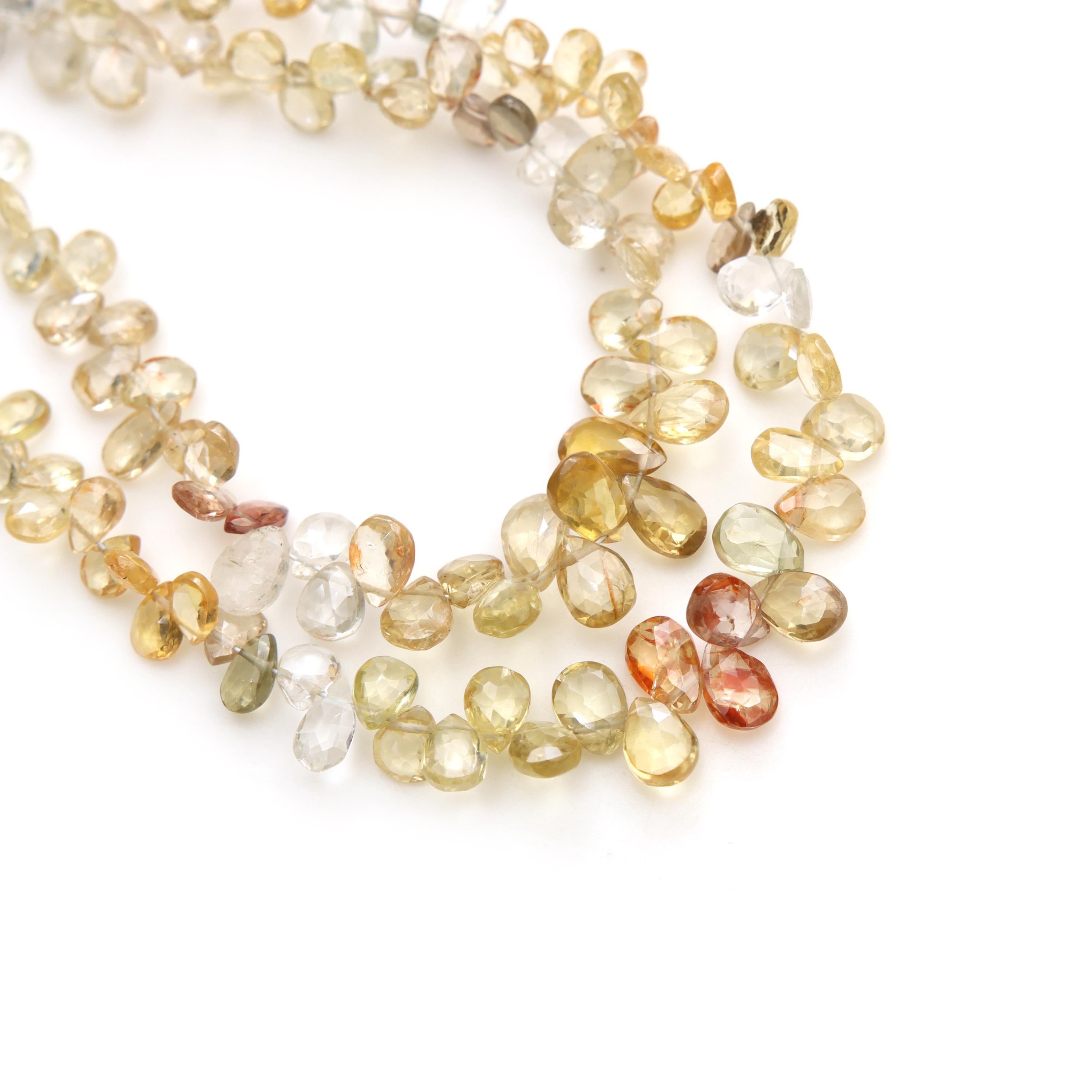 Golden Zircon Faceted Pear Beads, Natural Yellow Zircon Briolette Gemstone Beads, Zircon Sparkling Pear Cut Beads For Fine Jewelry Making Golden Zircon Faceted Pear Beads, Natural Yellow Zircon Briolette Gemstone Beads, Zircon Sparkling Pear Cut Beads For Fine Jewelry Making