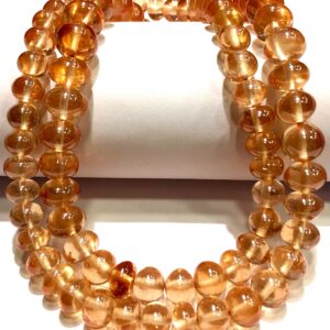 AAA+ Gorgeous~~Champagne Zircon Smooth Rondelle Shape Bead Natural Brown Zircon Rondelle Beads Zircon Gemstone Beads Wholesale Zircon Stones