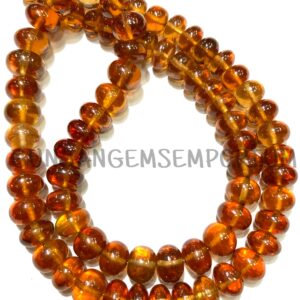 AAA+ GRADE~~Beautiful~Shaded Orange Zircon Beads Champagne Zircon Smooth Rondelle Beads Shaded Zircon Rondelle Smooth Beads Zircon Gemstone
