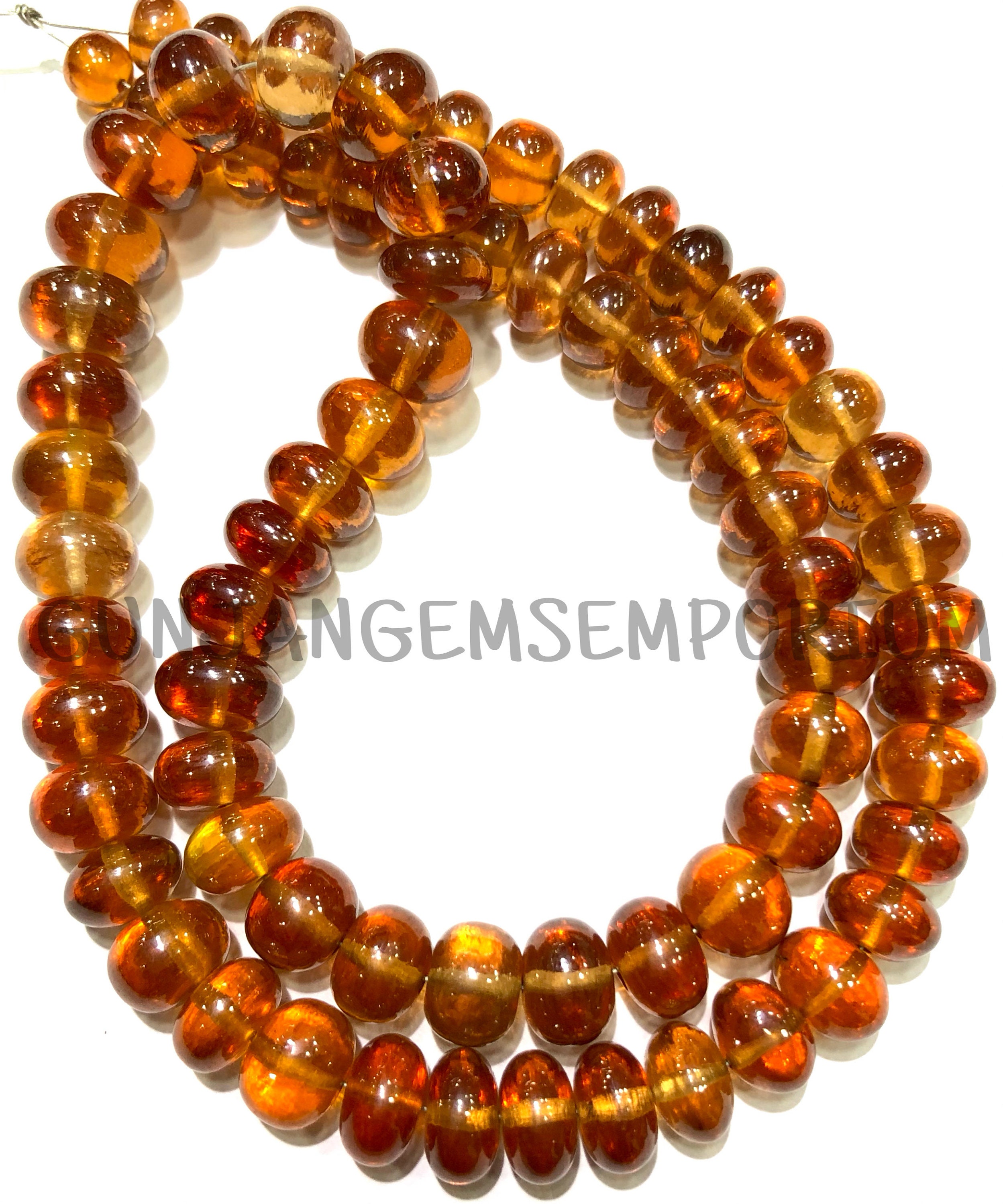 Aaa+ Grade~~beautiful~shaded Orange Zircon Beads Champagne Zircon Smooth Rondelle Beads Shaded Zircon Rondelle Smooth Beads Zircon Gemstone