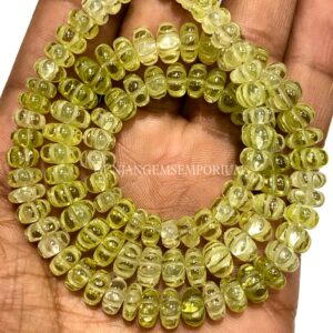 Rare Aaa+ Yellow Zircon Carved Melon Beads 7-8mm Ceylon Yellow Zircon Rondelle Carved Beads Zircon Gemstone Beads Wholesale Gemstone Shop Rare Aaa+ Yellow Zircon Carved Melon Beads 7-8mm Ceylon Yellow Zircon Rondelle Carved Beads Zircon Gemstone Beads Wholesale Gemstone Shop