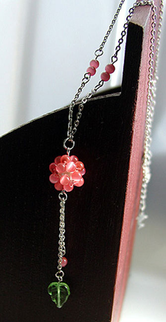 Lady In Pink Necklace Project