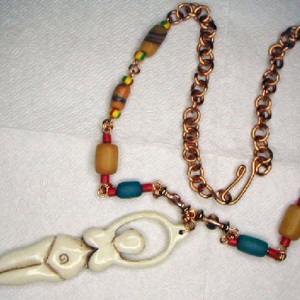 Goddess Pendant Necklace Jewelry Idea