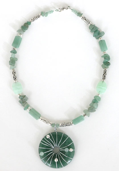 Green Aventurine Pendant Necklace Project